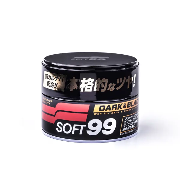 Bilvax SOFT99 Dark & Black Wax, 300 g, Vax + poleringsduk