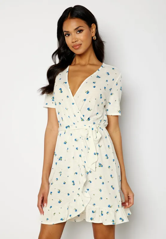 Dora Dodo S/S Wrap Dress (#9843)