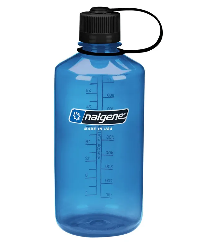 Nalgene narrow mouth sustain, Vattenflaska, 1000 ml, Blå