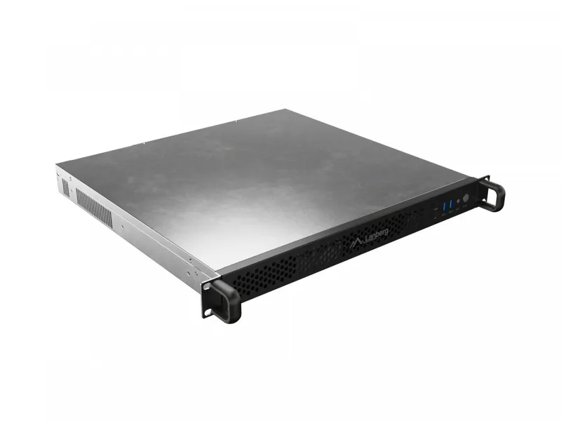 Lanberg SC01-4201-10B - rack-mountable - 1U - ATX - Chassi - Server (Rack) - Svart
