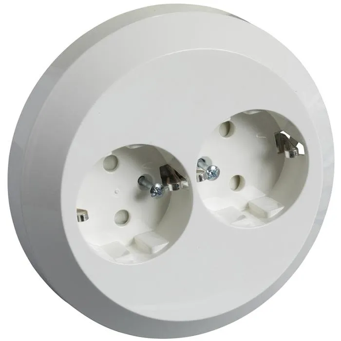 Schneider Electric 189505500 Lamputtag jordat, 2-vägs, för takdosa