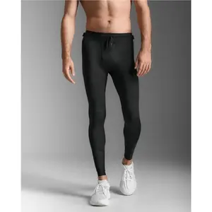 2XU Aero Mesh Compression Tights (herr) - Black/Silver Reflective, S