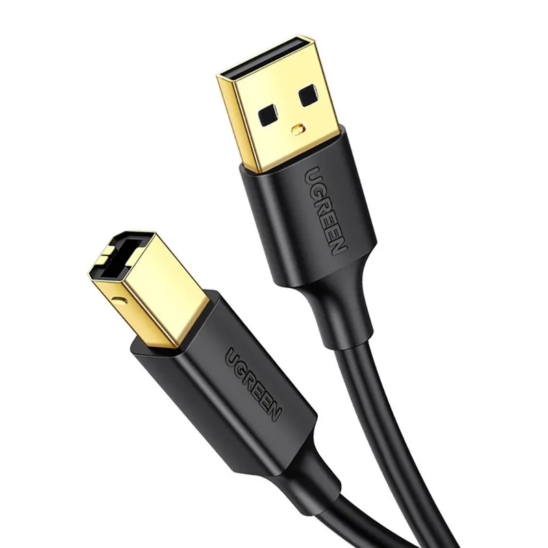 Ugreen USB-A till USB-B Skrivare Kabel 1m - Svart