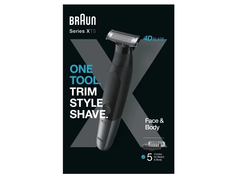 Braun Kroppstrimmer Styler XT5100 Black / Spc Grey