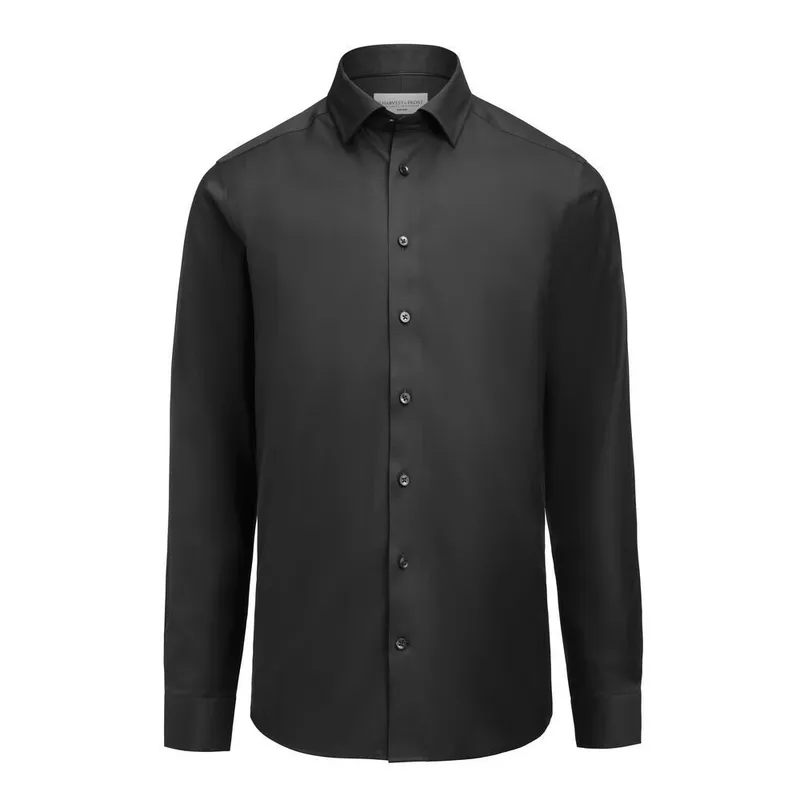 James Harvest Frost GB02 Skjorta svart 4XL
