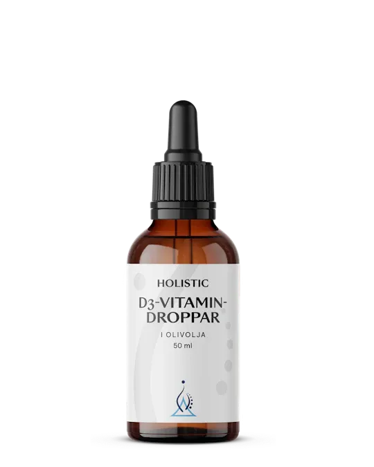 D3-Vitamin Droppar, 50 ml - Holistic
