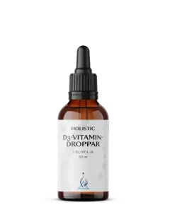D3-Vitamin Droppar, 50 ml - Holistic