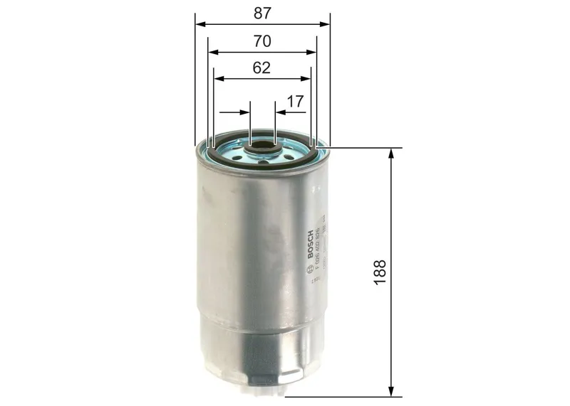 Bränslefilter BOSCH F 026 402 826
