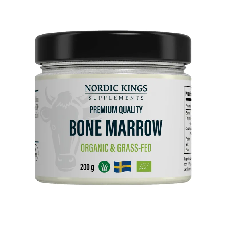 100 % gräsmatad organisk benmärg 200g - Nordic Kings
