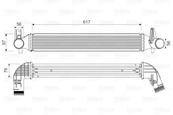 Intercooler VALEO 818338
