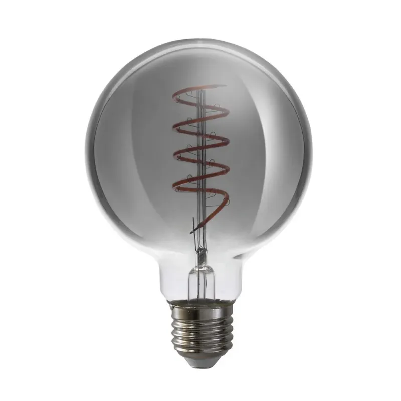 Lampa E27 LED G95 dimbar 4,5W 1800K 140 lumen
