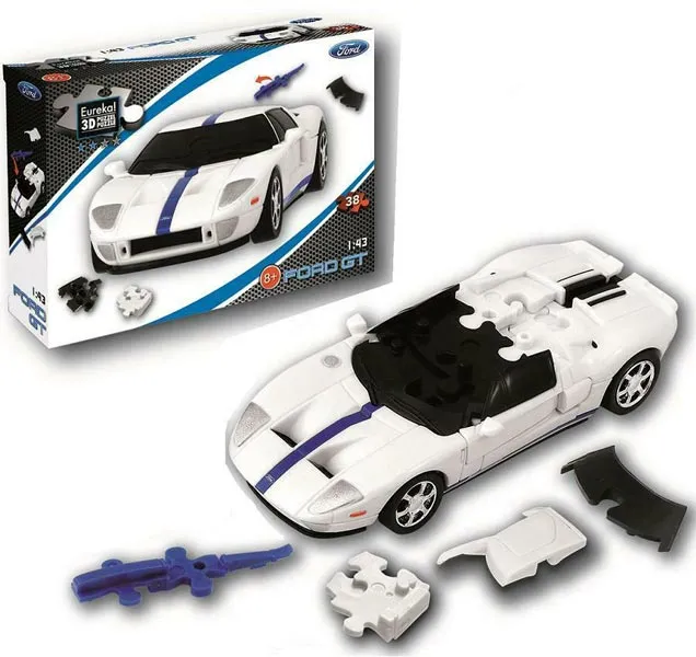 Ford GT – Modellbyggsats 3D Pussel – 1:43 Bil