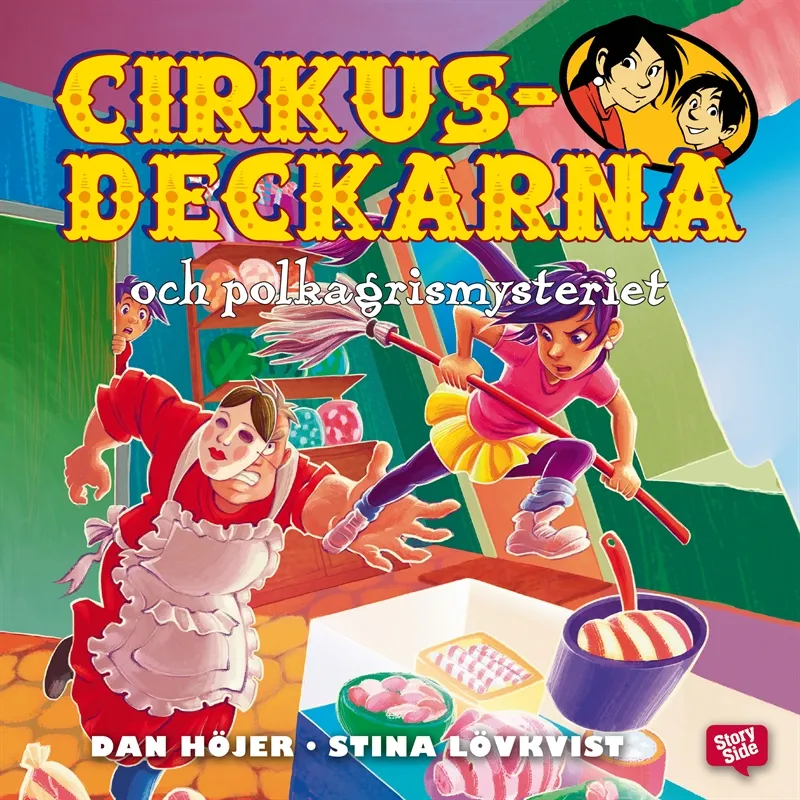 Cirkusdeckarna och polkagrismysteriet, Ljudbok