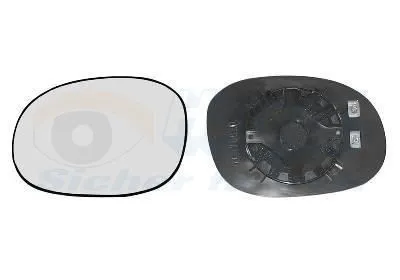 Backspegelglas VAN WEZEL 4028837