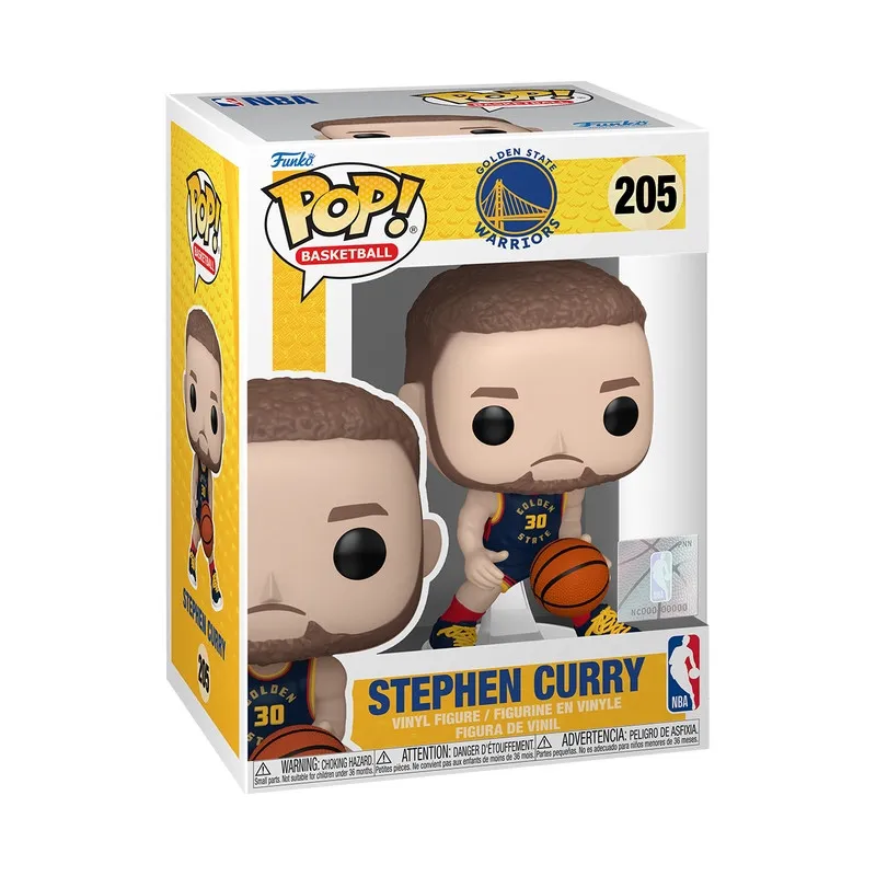 Funko POP! Basketball Warriors Stephen Curry 205 – Funko! – Leksaksaffären