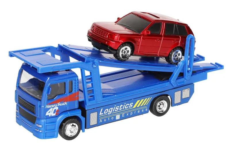 Lastbilstransport med ljud & ljuseffekter – 20 cm