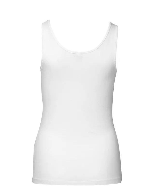 ID Feminin Tank Top Vit