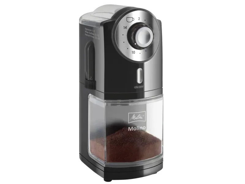Melitta Molino - Kaffekvarn - 100 W - svart