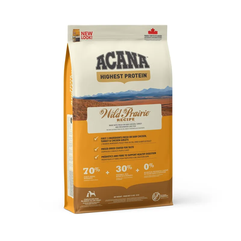 Wild Prairie Recipe Torrfoder för hund 6kg