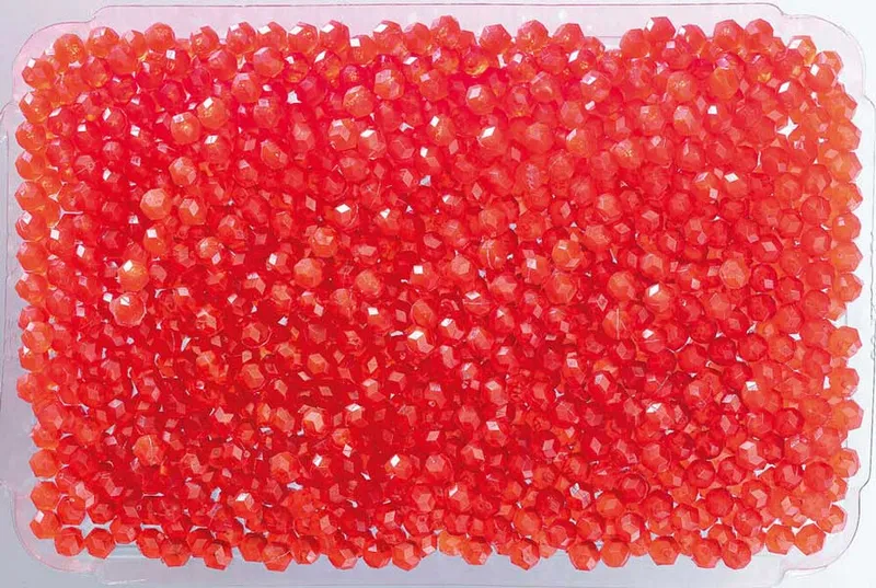 Jewel Bead Pack – Röd Pärlrefill Blanka 600 st