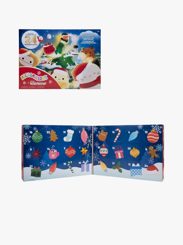 Squishmallows Micromallows 6 cm Plush 24 Pack Holiday Calendar 2026