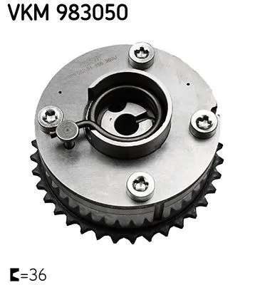 Kamaxellägesställare SKF VKM 983050