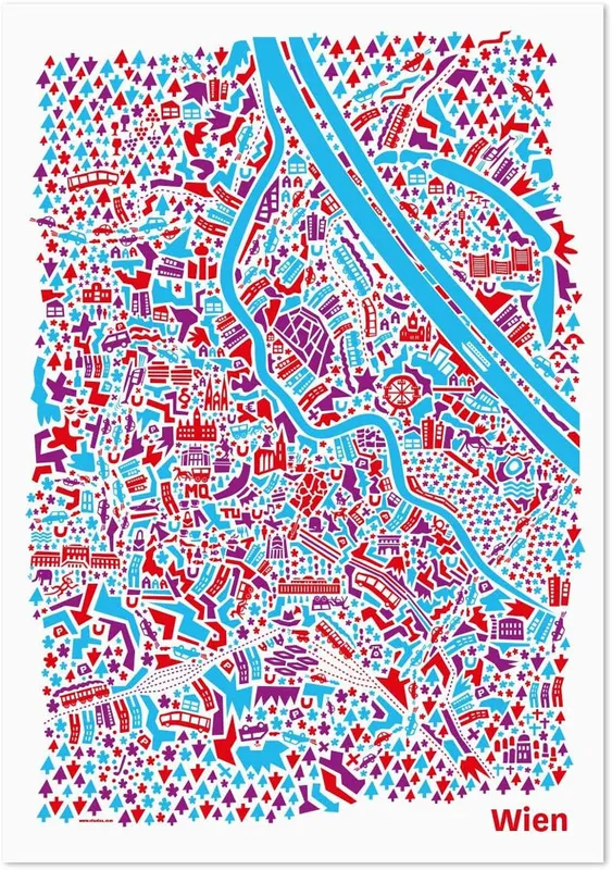 Pussel – Städer & Sevärdheter: Wien 1000 Bitar