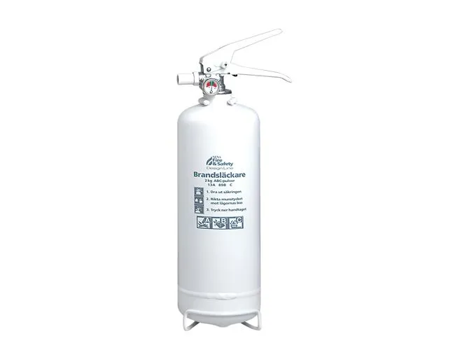 Brandsläckare NEXA 2kg pulver 13A vit