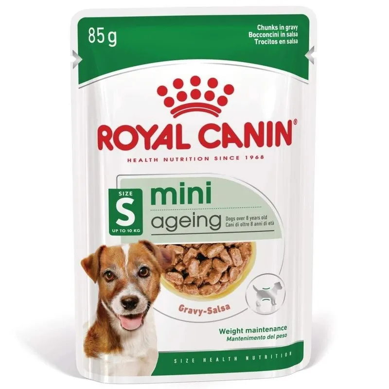 Royal Canin Mini Ageing Gravy Våtfoder för Hund 1,02 kg