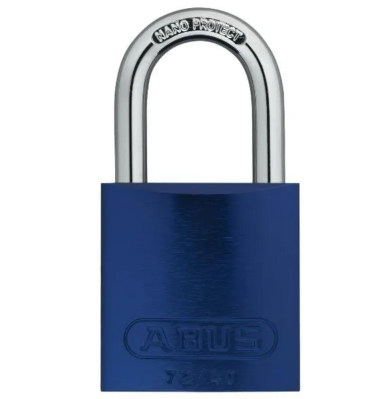 ABUS 72/40 Hänglås 74 x 39 mm, härdad bygel Blå