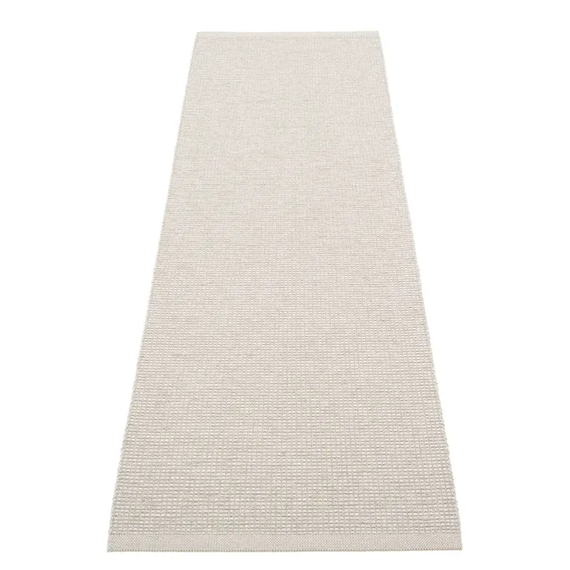 Pappelina, Emm matta 70×240 cm Fossil Grey/Stone Metallic