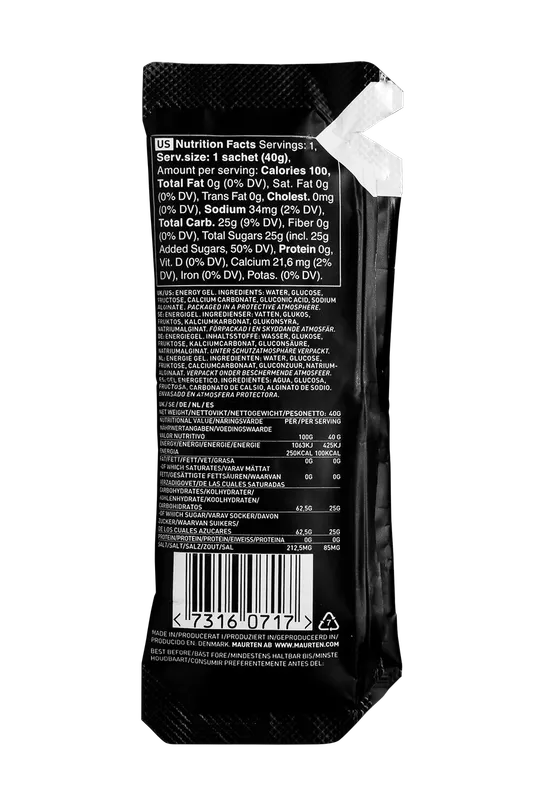 Maurten GEL 100 - energigel i styckpack