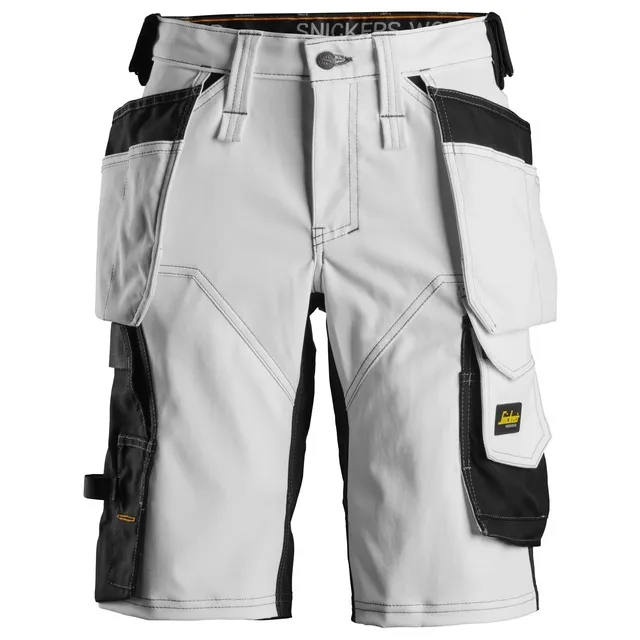 SHORTS STRETCH DAM HF VIT/SVART STL 50 | Beijerbygg Byggmaterial
