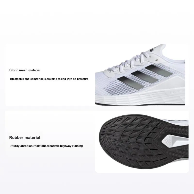 Adidas Duramo SL Vit Grå Herr Sneakers Molnvit Kärnsvart Grå-Tre GV7125 44