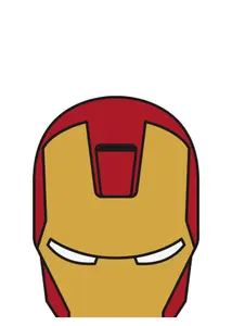 AFFISCH - IronMan Mask