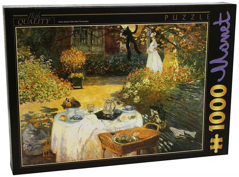 Dtoys Pussel – Monet: Lunchen i trädgården i Argenteuil 1000 bitar