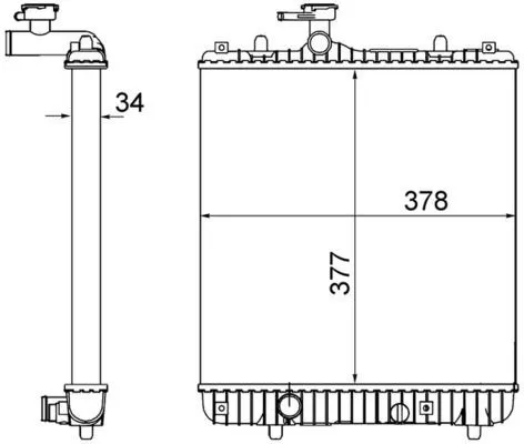 Kylare MAHLE CR 1495 001S