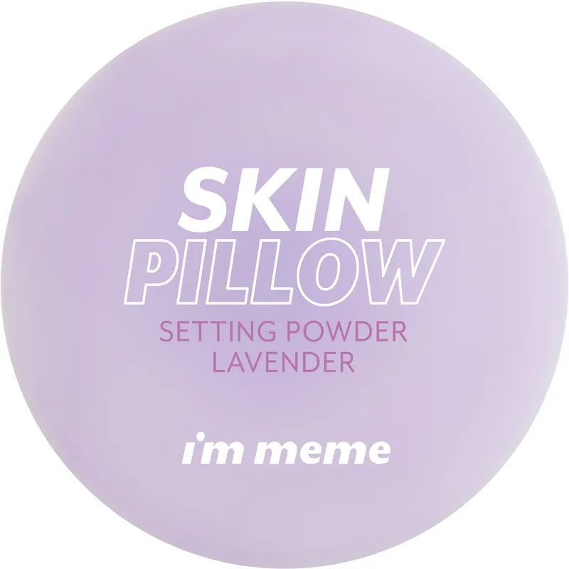 I'm Meme Skin Pillow Setting Powder Lavender