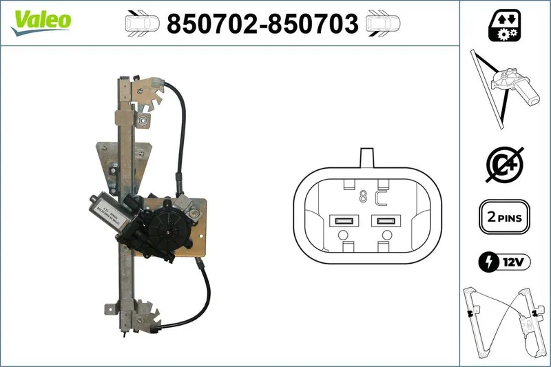 Fönsterhiss VALEO 850702