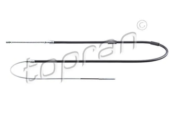 Handbromsvajer TOPRAN 102 632
