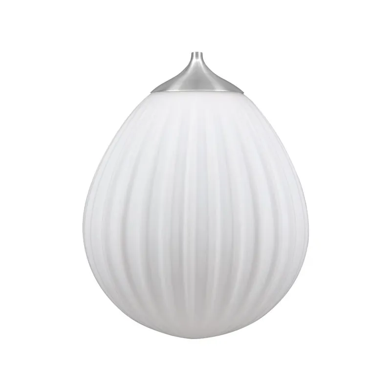 Umage, Around the World Lampskärm Ø27 cm White/ Brushed Steel