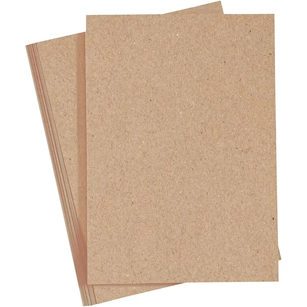 Kartong A4 Natur 220g 10-p Creativ Company