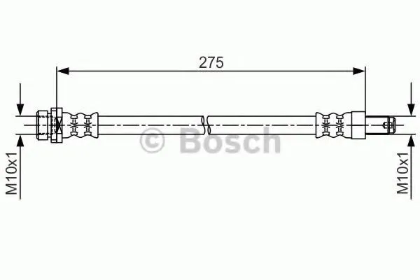 Bromsslang BOSCH 1 987 481 704