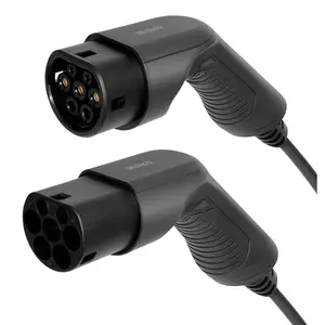 Laddkabel e-Charge 3,6 kW Typ2 till Typ2, 16A, 5m Deltaco