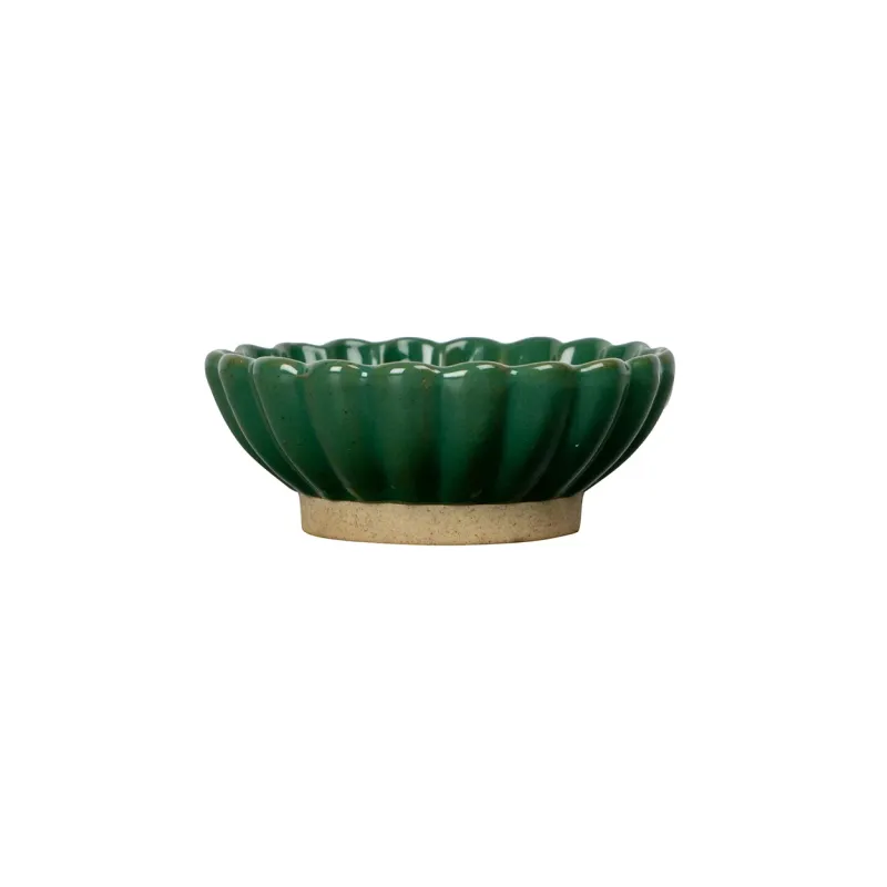 Byon Florian skål small 9,5 cm, grön