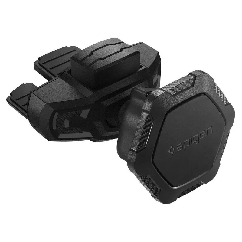 Spigen Car Mount Holder QS24 - black (CD Slot/Magnetic/Universal Compatibility)