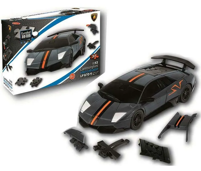 Lamborghini LP 670 – Modellbyggsats 3D Pussel – 1:43 Bil