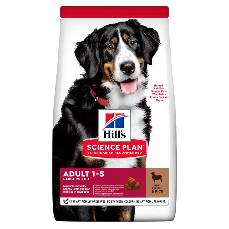 Adult Large Breed torrfoder med lamm och ris Hundfoder - 14 kg