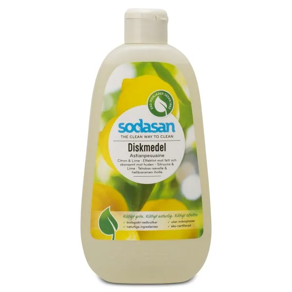 Sodasan Diskmedel Citron & Lime 500 ml