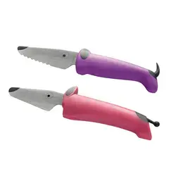 Kinderkitchen Kockknivset för barn - Rosa/Lila